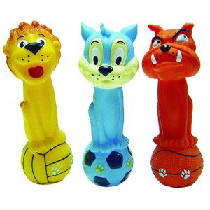 Tatrapet Гума животинче со свирка 19цм