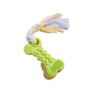 Tatrapet Гумена играчка коска со јаже 20×4цм