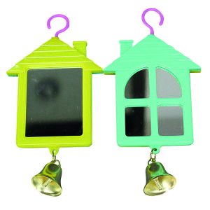 Tatrapet Играчка за птици огледало со ѕвонче 16цм